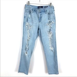 Hollister high rise mom jeans